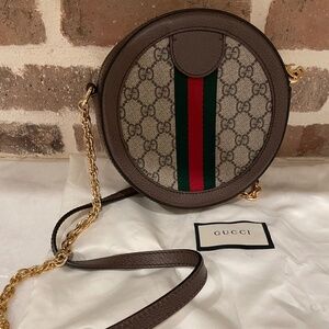 Gucci Round Ophidia Crossbody Handbag